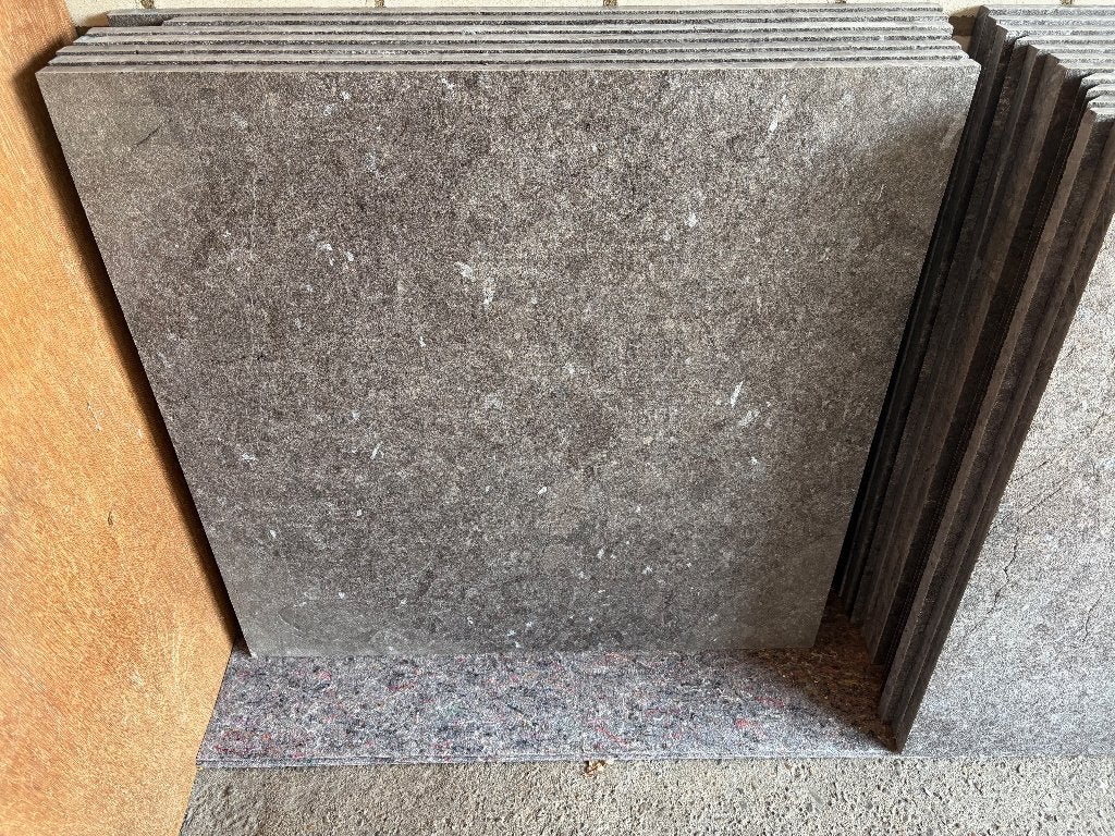 Tegels graniet labrador antraciet voor onder een overkapping, Ophalen, Nieuw, 5 tot 10 m², Natuursteen