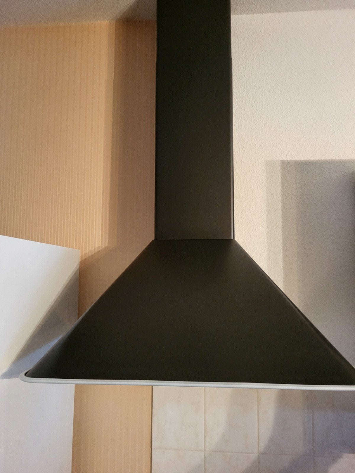 Afzuigkap circulatie kap - Zwart design, Witgoed en Apparatuur, Ophalen of Verzenden, 200 tot 400 m³ per uur, Wandschouwkap