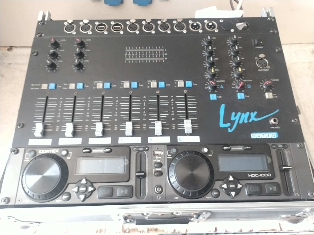 Dateq Lynx mengpaneel, Muziek en Instrumenten, Ophalen of Verzenden, Gebruikt, 5 tot 10 kanalen, Microfooningang