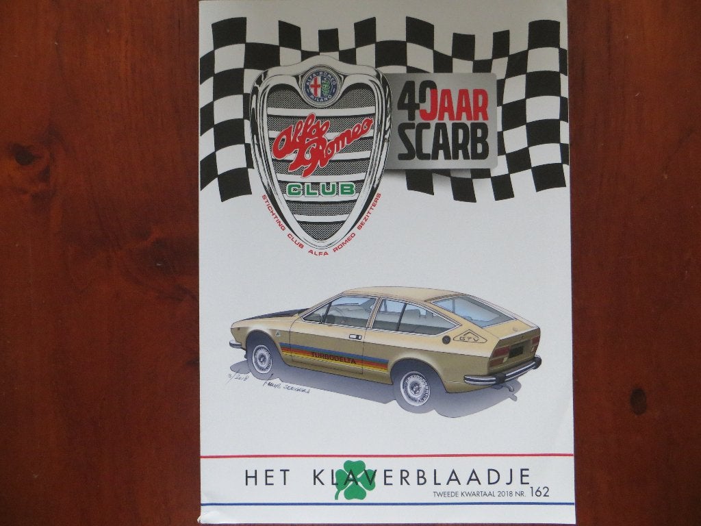 Alfa Romeo Het Klaverblaadje 162 Coverstory Turbodelta, ARNA, Ophalen of Verzenden, Nieuw, Alfa Romeo