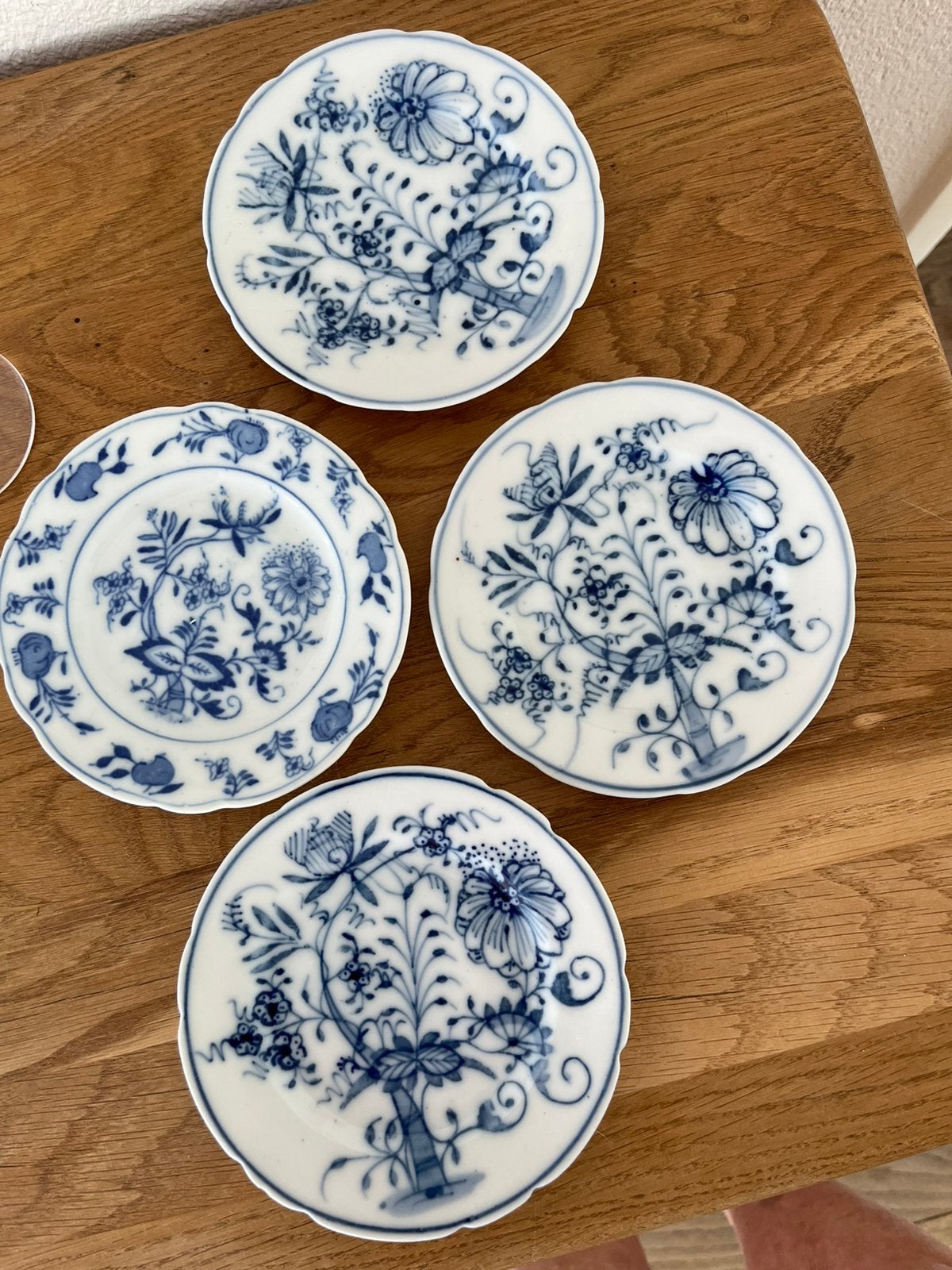 Meissen gebaksbordjes, Antiek en Kunst, Ophalen of Verzenden