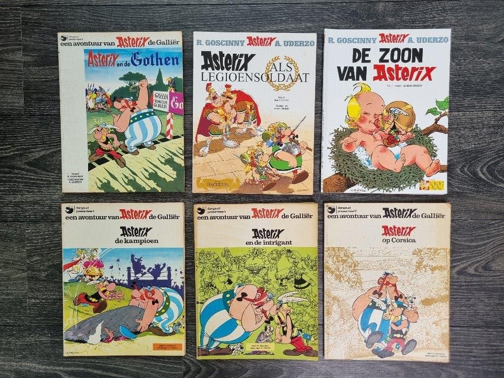 Stripboeken Asterix (en Obelix), Boeken, Stripboeken, Gelezen, Ophalen of Verzenden, Diversen, Meerdere stripboeken