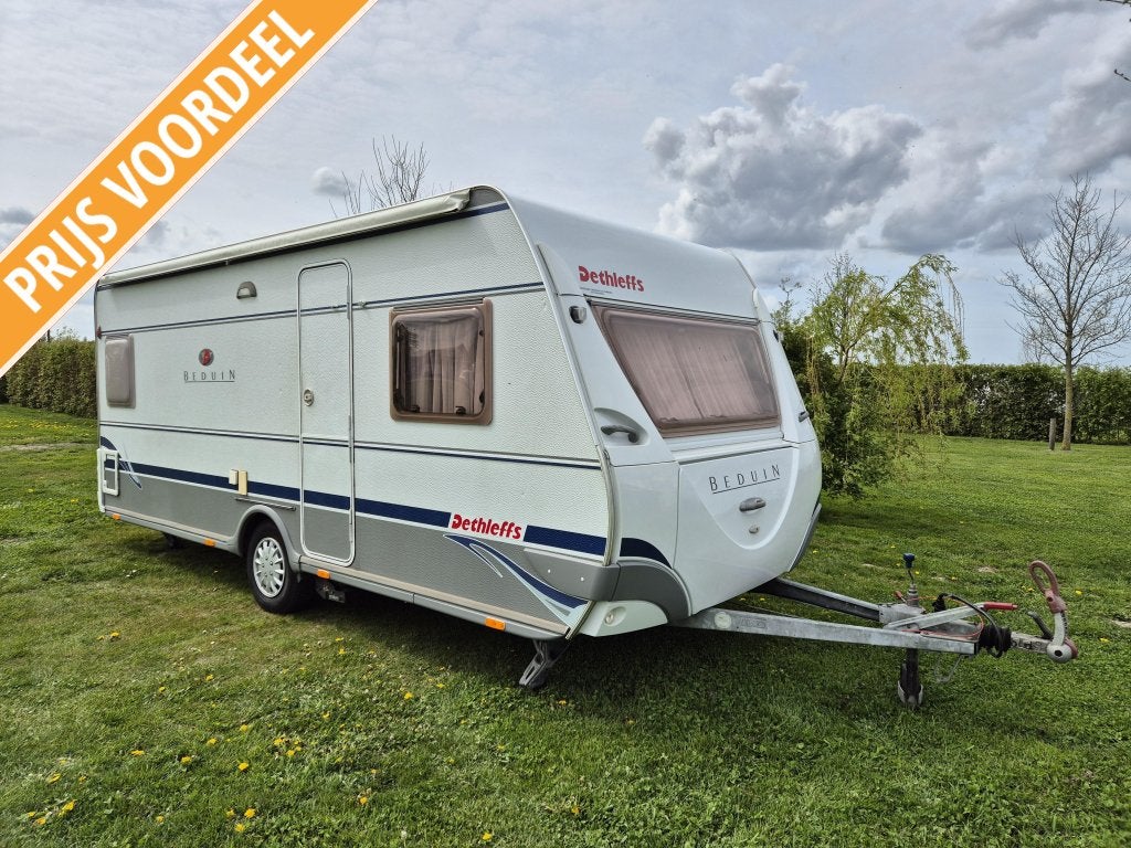 Dethleffs Beduin 510 DB | 2006 | Zeer compleet, Caravans en Kamperen, Overige typen, Koelkast, Bedrijf, Dethleffs