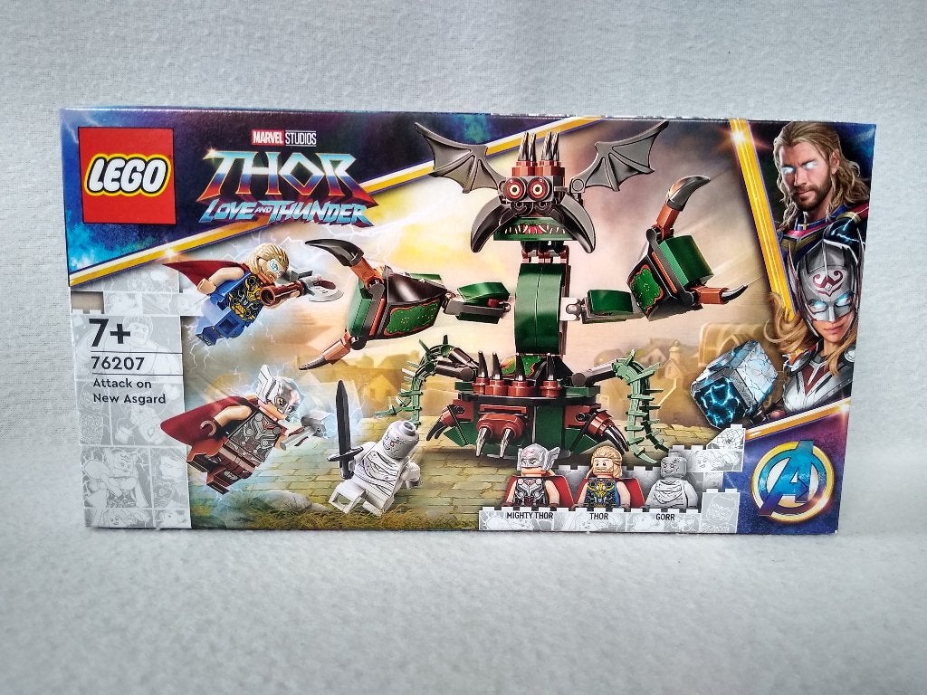 Lego Marvel Thor 76207 Aanval op New Asgard, Marvel, Nieuw, Ophalen of Verzenden, Complete set