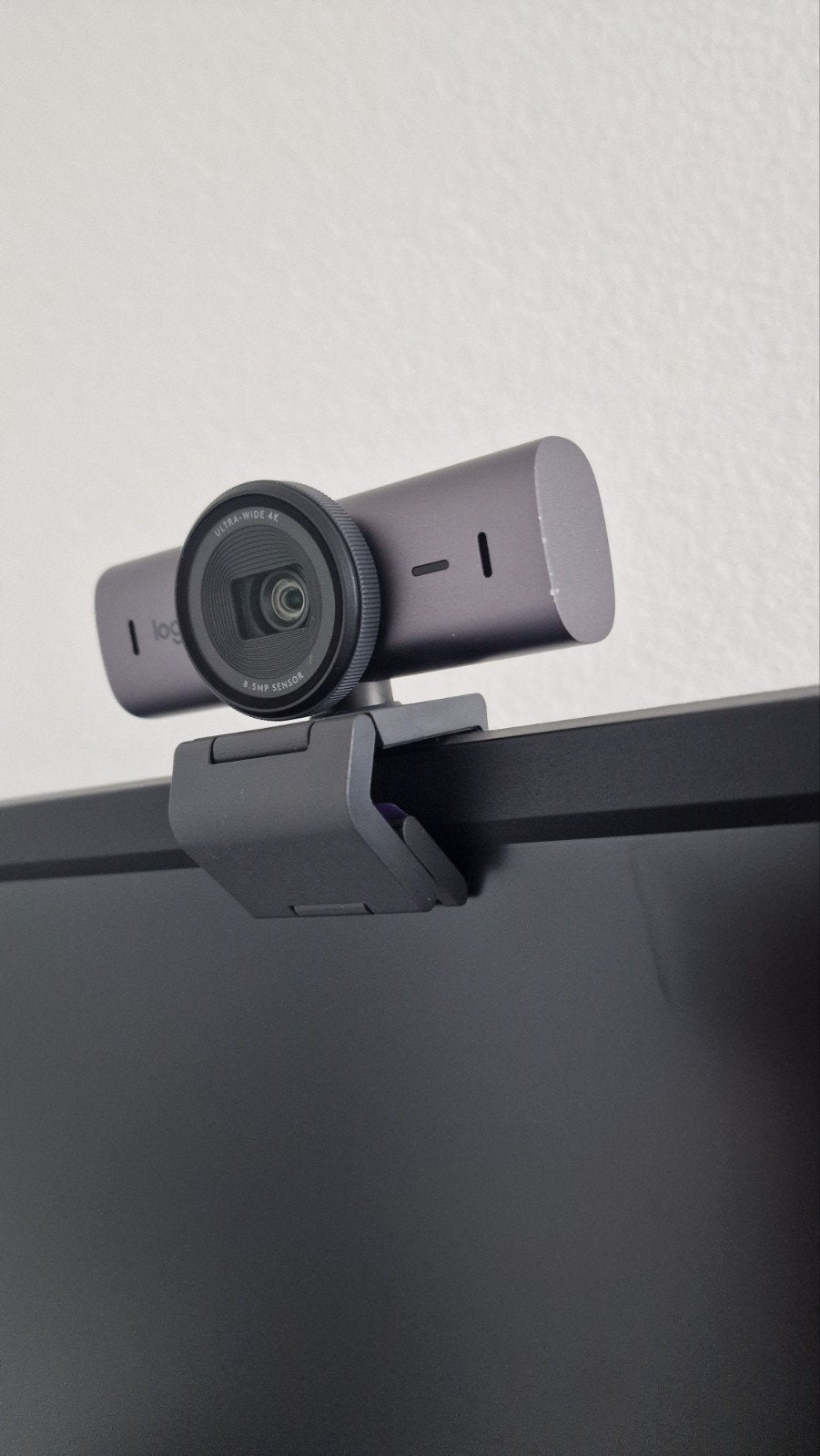 Logitech MX Brio Ultra HD 4K Webcam - Zo goed als nieuw, Computers en Software, Ophalen of Verzenden