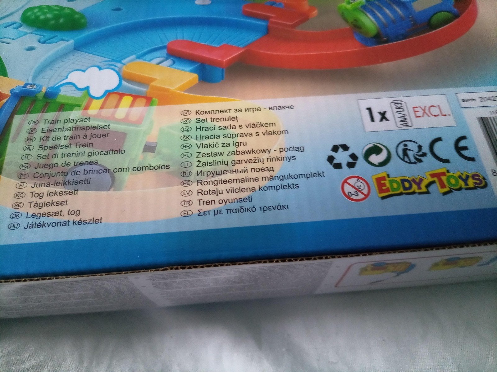 Eddy's Toys treinset., Ophalen of Verzenden, Nieuw