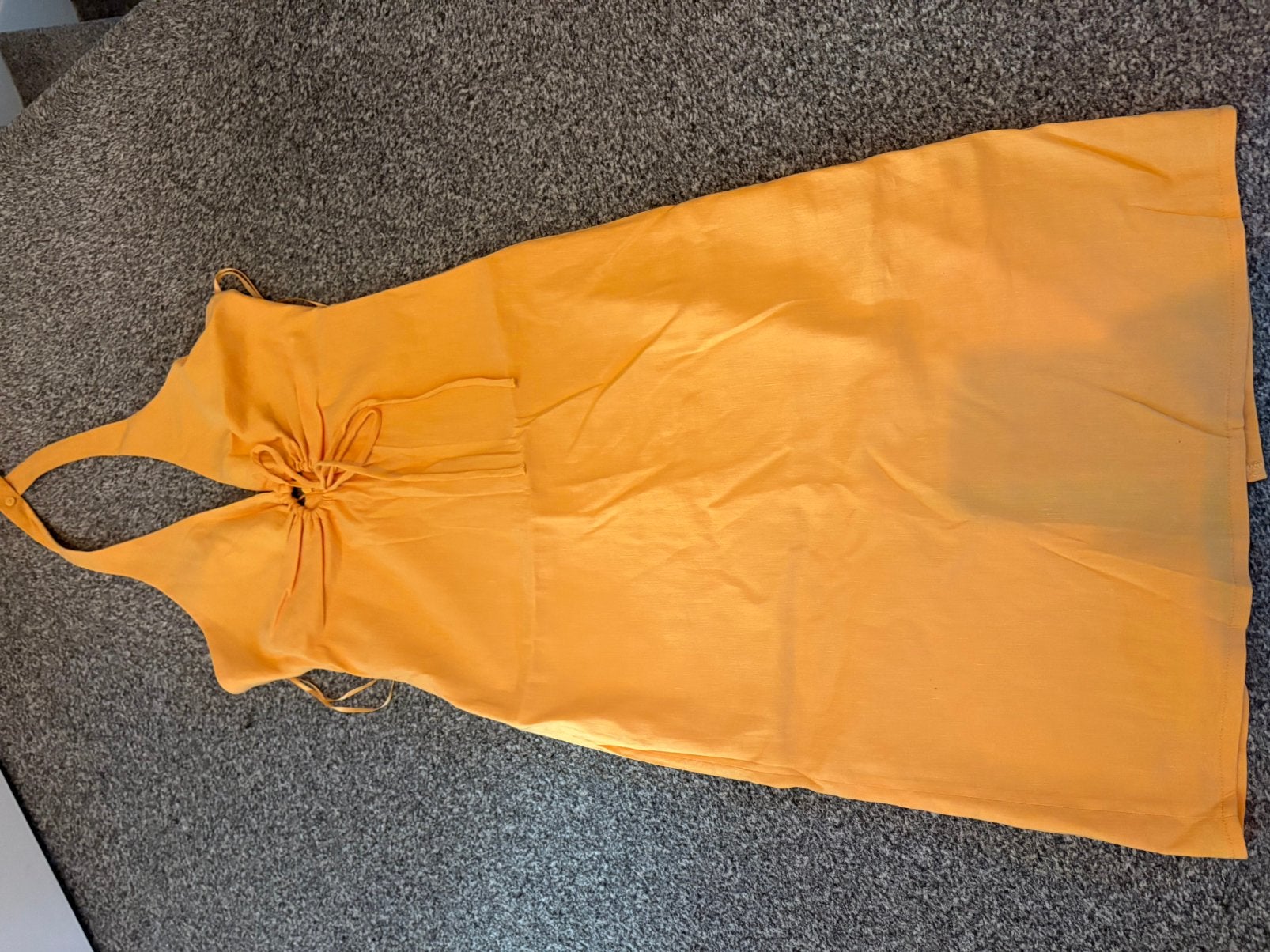 Zara zomerjurk maat S, Kleding | Dames, Jurken, Ophalen of Verzenden, Zo goed als nieuw, Maat 36 (S), Geel
