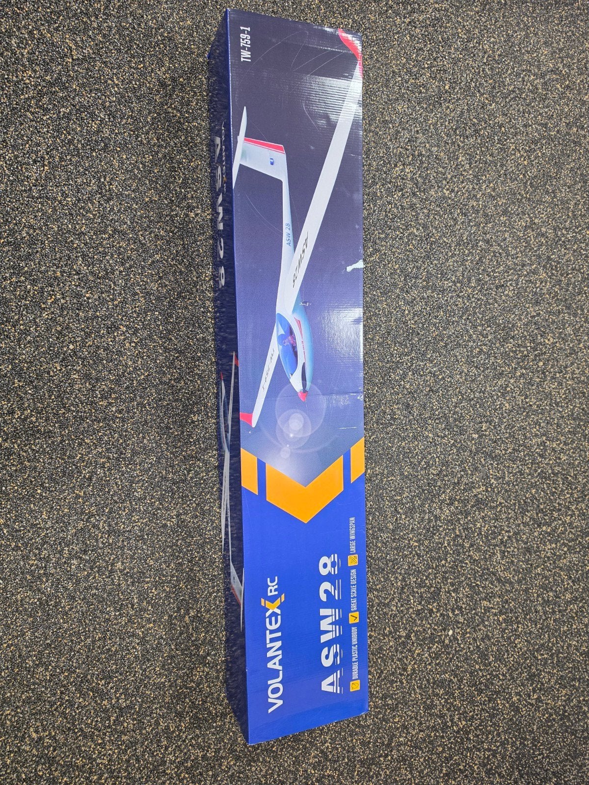 Volantex ASW28 zweefvliegtuig kit - Nieuw in doos (2.8m), Ophalen of Verzenden, Nieuw, Vliegtuig, Overige merken