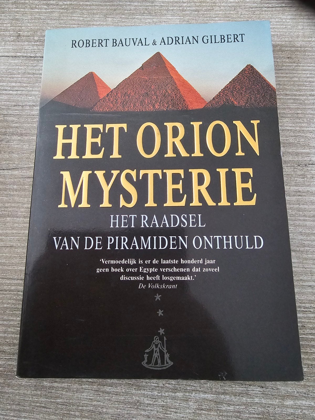 Het Orion Mysterie - Robert Bauval & Adrian Gilbert, Ophalen of Verzenden, Gelezen, Robert Bauval & Adrian Gilbert