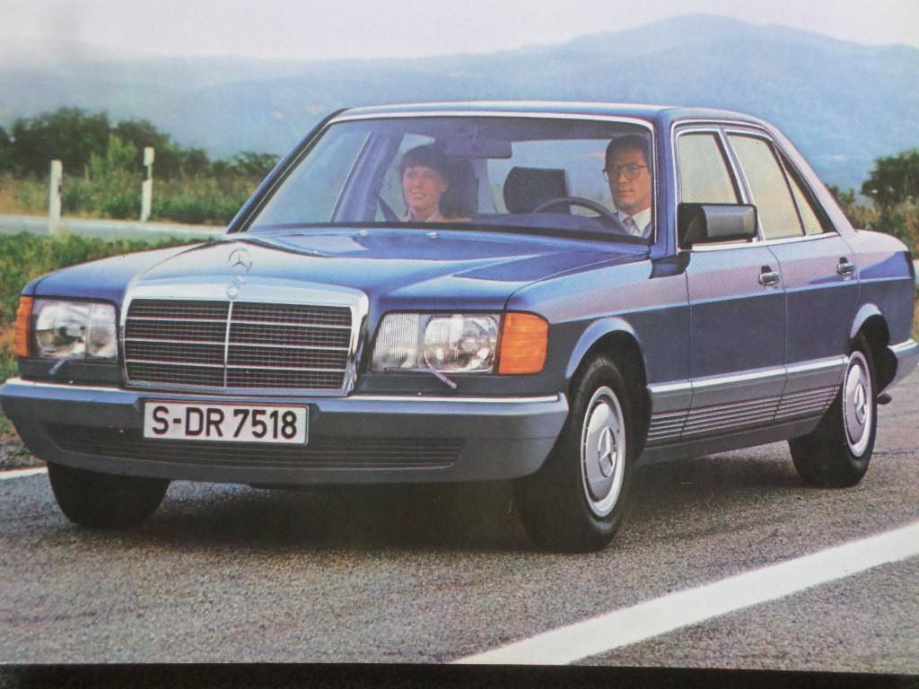 Mercedes 280S 280SE SEL 1980 Brochure, Ophalen of Verzenden, Zo goed als nieuw, Mercedes