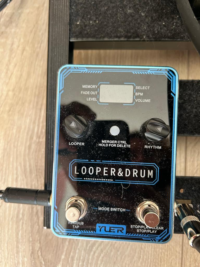 YUER looper & Drum Gitaar Pedaal, Ophalen of Verzenden, Zo goed als nieuw, Overige typen
