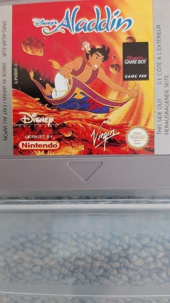 Vintage Nintendo Gameboy Aladdin Gamepack (origineel), Avontuur en Actie, 1 speler, Ophalen of Verzenden, Zo goed als nieuw