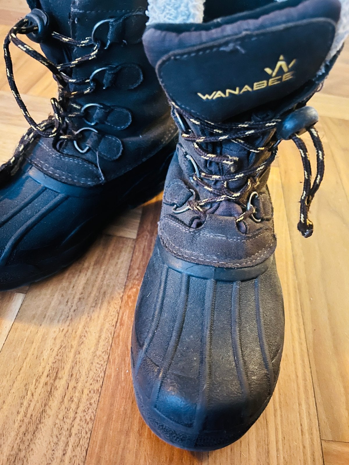 Waterdichte winterboots maat 32/33, Gebruikt, Jongen of Meisje, Ophalen of Verzenden, Laarzen