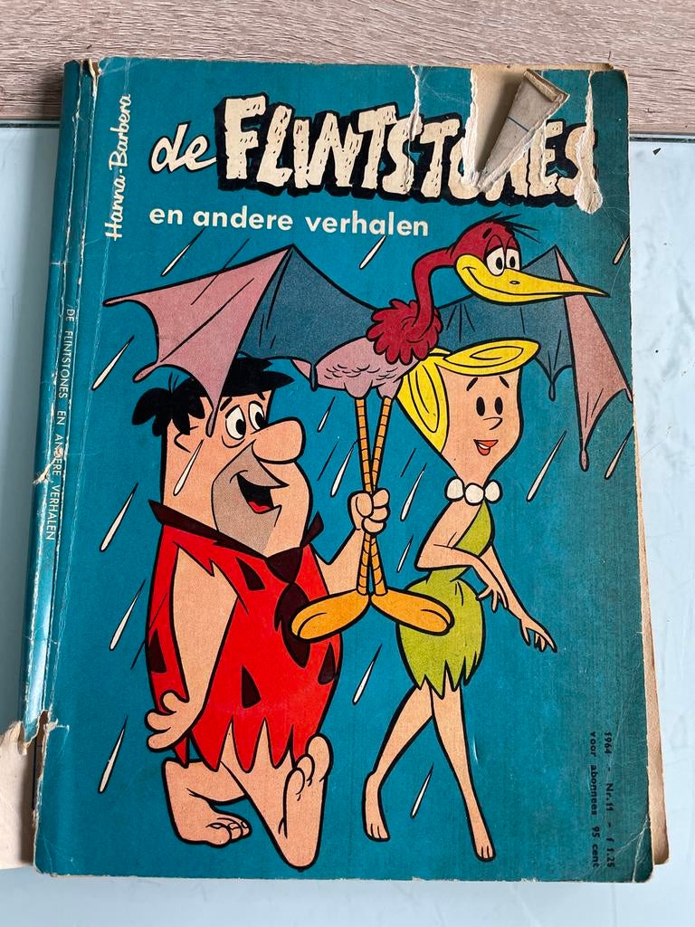 De Flintstones en andere verhalen - Vintage stripboek, Boeken, Eén stripboek, Ophalen, Gelezen