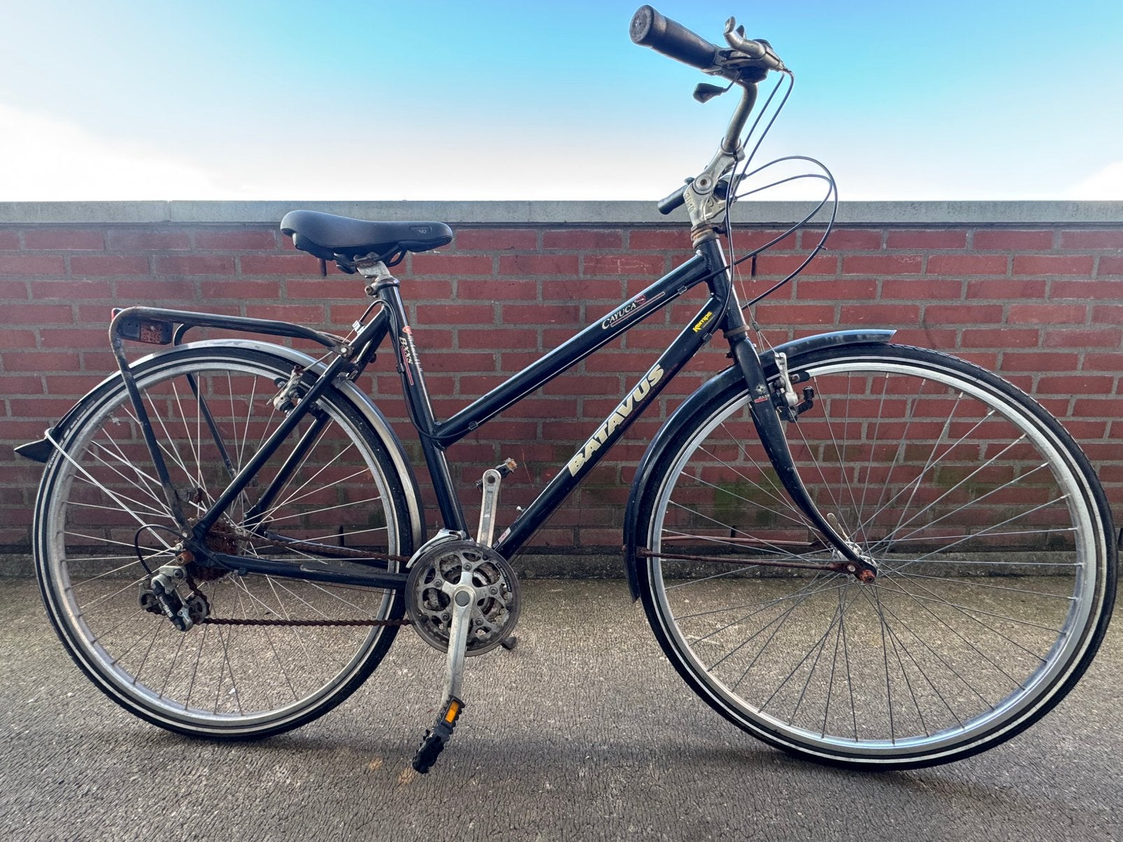Omafiets 28”, 53 tot 56 cm, Ophalen, Zo goed als nieuw, Versnellingen