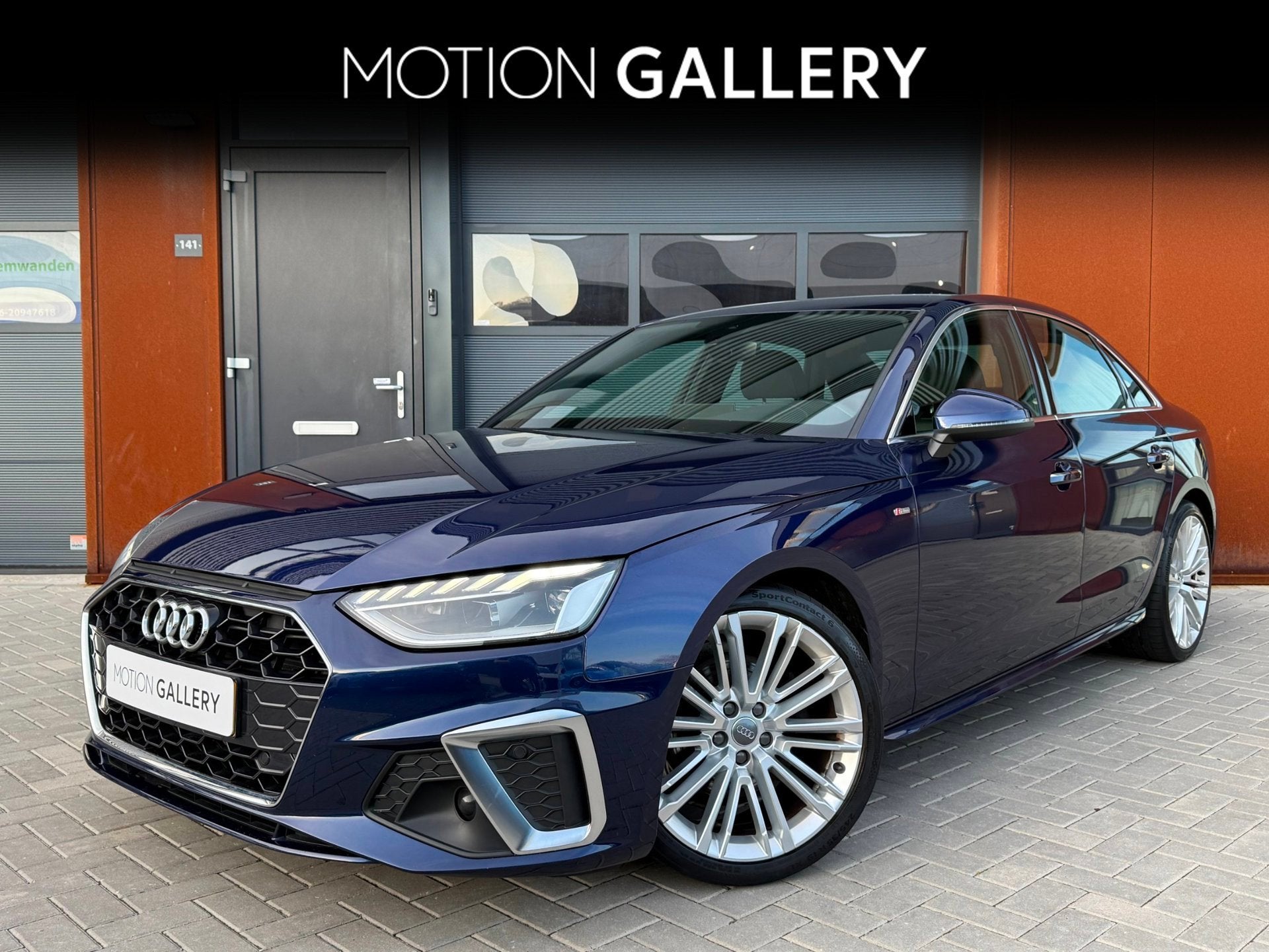 Audi A4 Limousine 35 TFSI S edition | 3x S-Line | Virtual |, Gebruikt, 4 cilinders, 1984 cc, Blauw