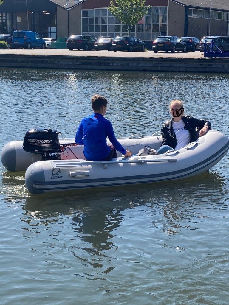Zodiac Cadet 290 RIB + Mercury 6 PK (Bj. 2020) + Afdekzeil, Watersport en Boten, Gebruikt, Zodiac, Ophalen, Polyester/glasvezel