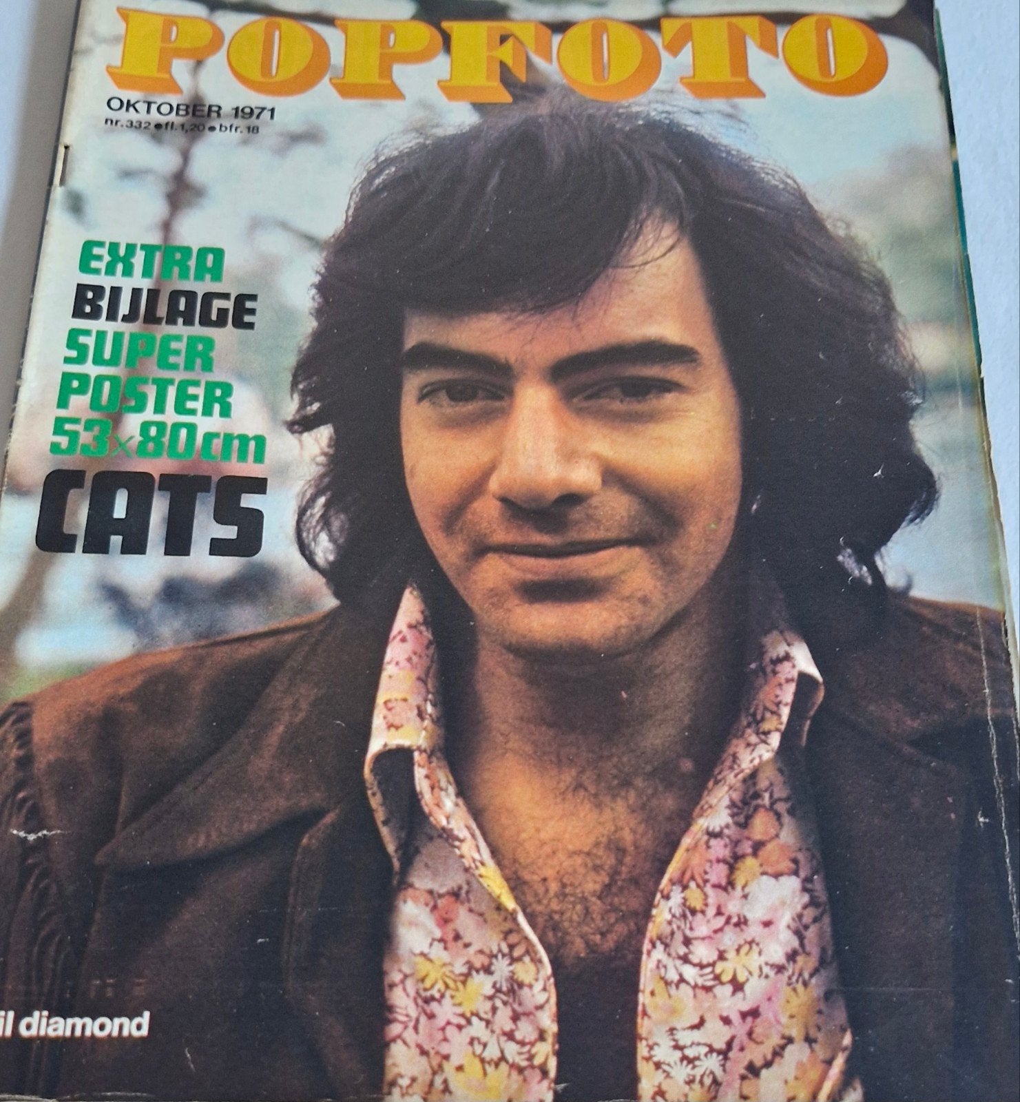 Popfoto 1971 - , Cats- the sweet- c stevens-  jagger- turner, Ophalen of Verzenden, Gelezen, Muziek, Film of Tv