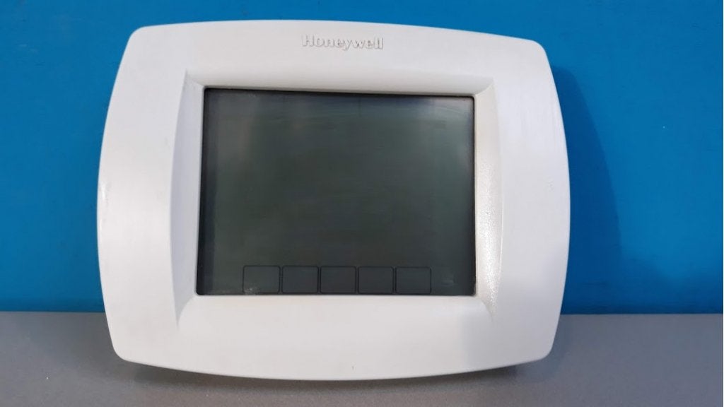 Touchscreen Klokthermostaat Honeywell Chronotherm, Doe-het-zelf en Verbouw, Niet ingevuld, Gebruikt, Cv-ketel of Combi-ketel, Niet ingevuld