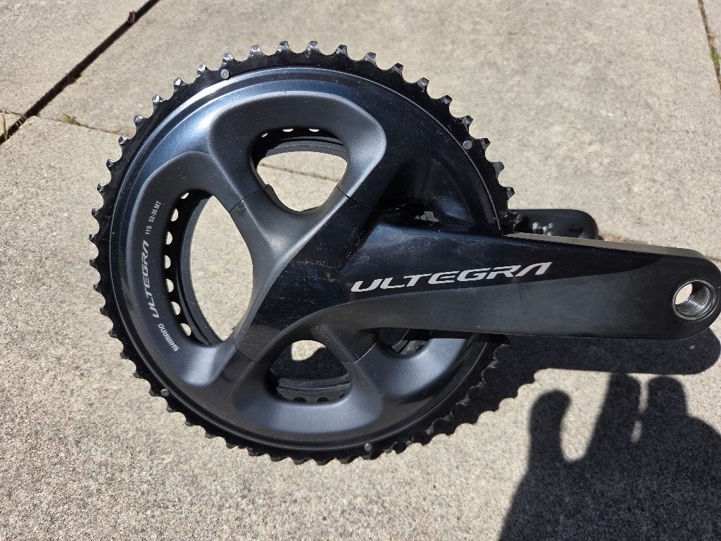 Ultegra r8000 crank 170mm, Fietsen en Brommers, Fietsonderdelen, Crankstel of Pedalen, Shimano Ultegra, Ophalen of Verzenden, Zo goed als nieuw