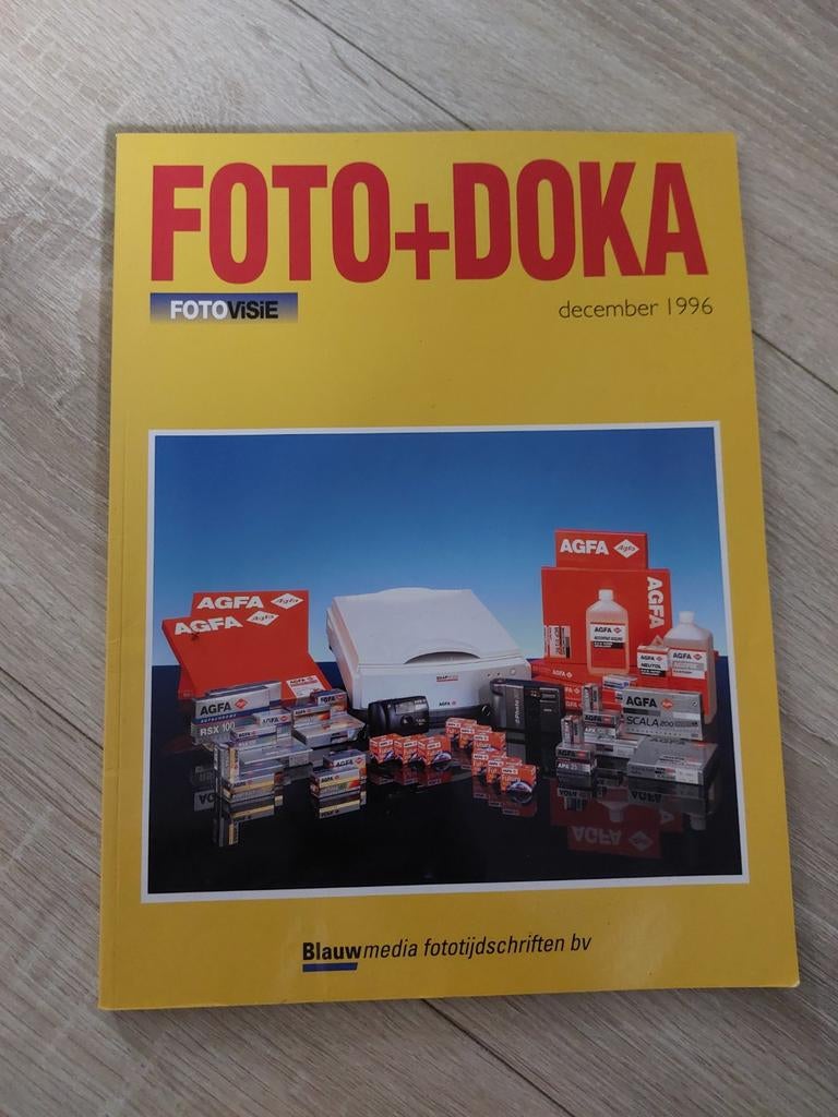 Tijdschrift Foto+Doka Fotovisie december 1996, Ophalen of Verzenden, Gelezen, Overige typen