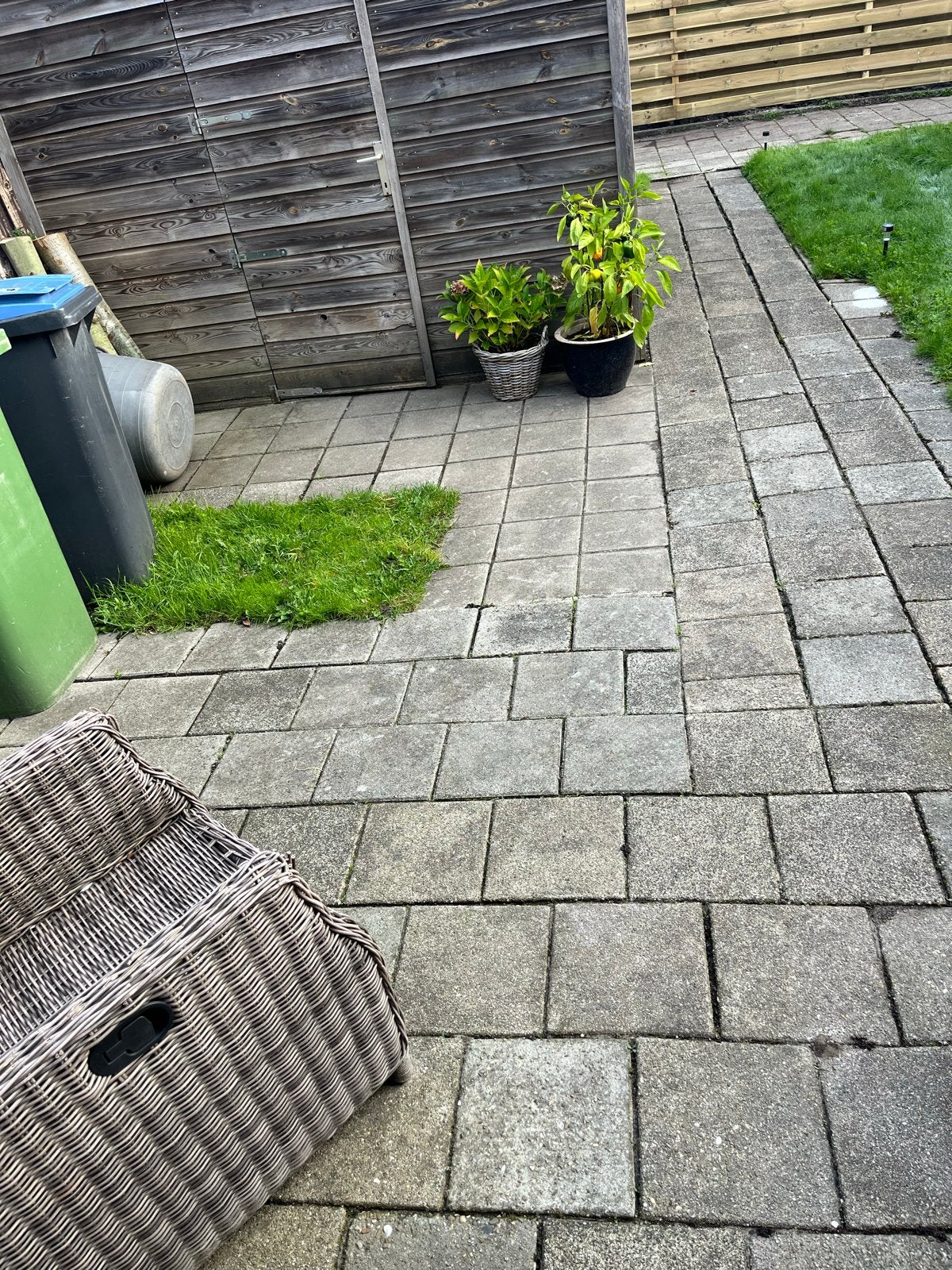 Gratis 30x30 tegels, Tuin en Terras, Ophalen, Gebruikt, 10 m² of meer, Beton