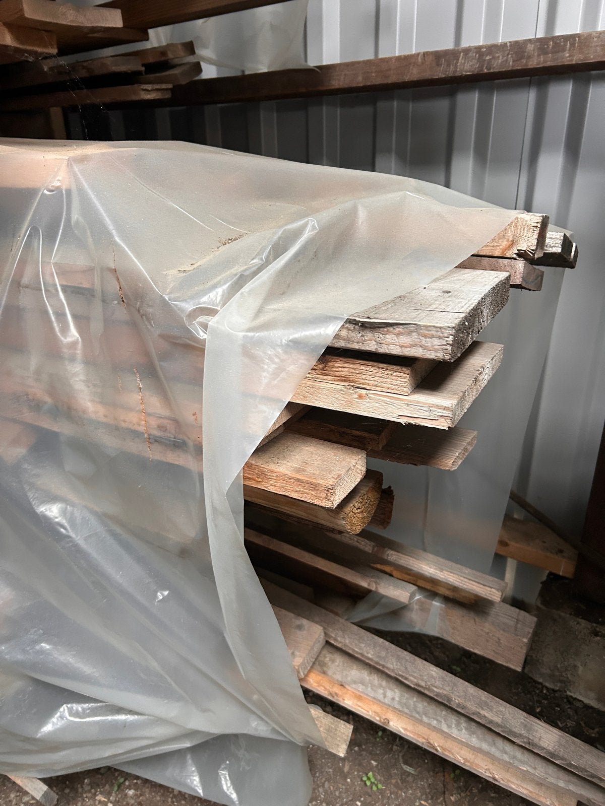 Diverse pakjes nieuw hout voor wand, dak of vloer, Tuin en Terras, Palen, Balken en Planken, Ophalen, Nieuw, Overige typen