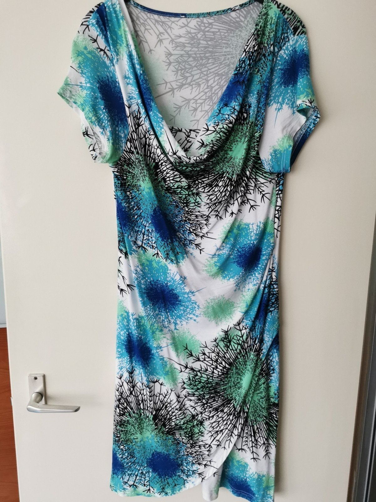 Jurk, True Spirit, mt L, Kleding | Dames, Blauw, Maat 42/44 (L), Ophalen of Verzenden, Onder de knie