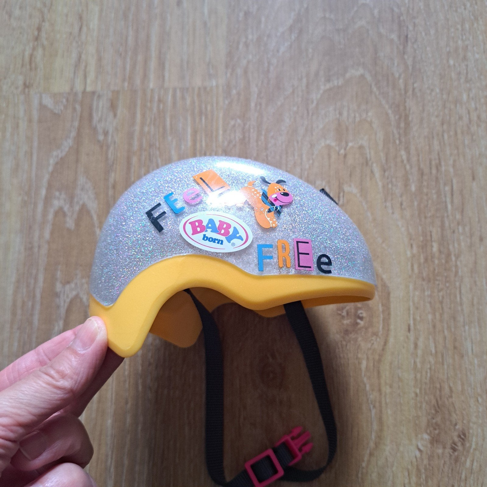 Baby born fietshelm, Ophalen, Zo goed als nieuw, Babypop