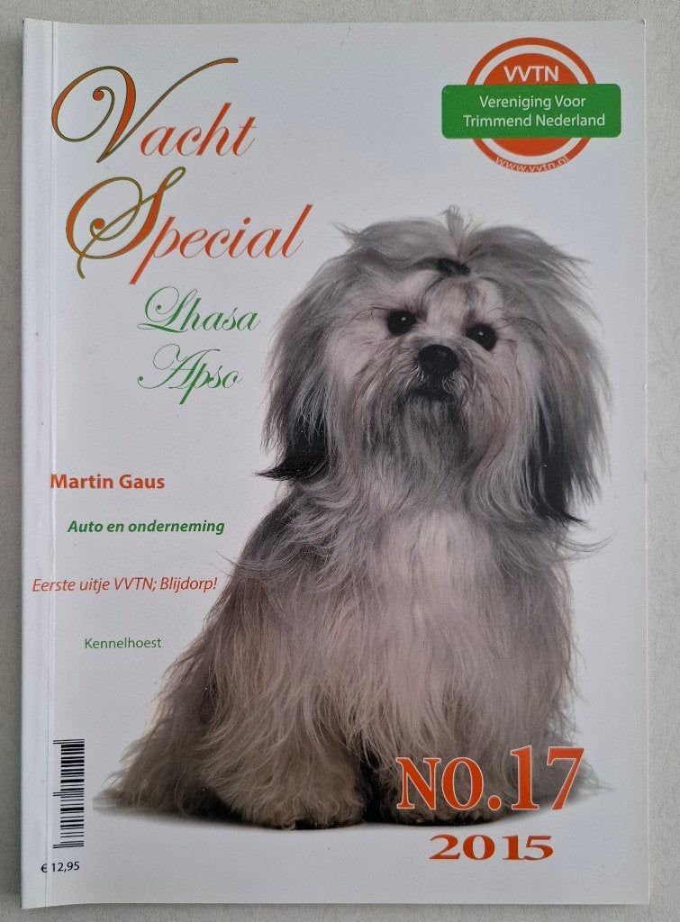 Vacht Speciaal 2015 nr 17 Chasa Apso - Vakblad VVTN, Ophalen of Verzenden, Nieuw, Honden