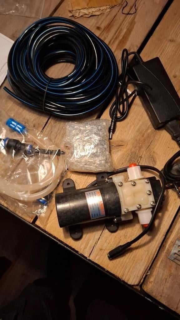 Verkoeling/Mist systeem complete set met waterpomp, Ophalen of Verzenden, Nieuw