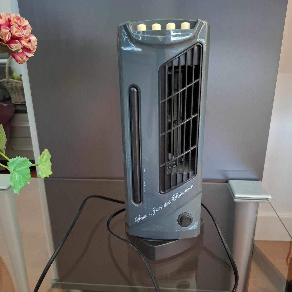 SMO JAN DES BOUVRIE torenventilator, Ophalen of Verzenden, Gebruikt, Tafelventilator