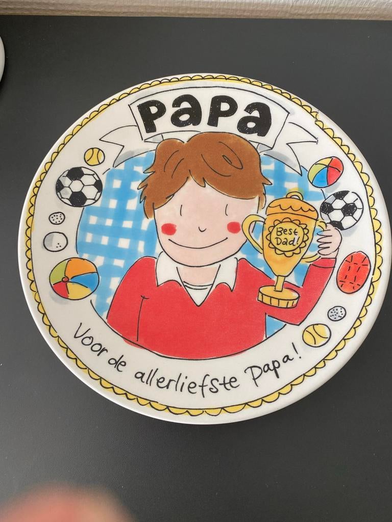 Blond Amsterdam Papa ontbijtbord- Voor de allerliefste Papa!, Blond Amsterdam, Ophalen of Verzenden, Zo goed als nieuw, Bord(en)