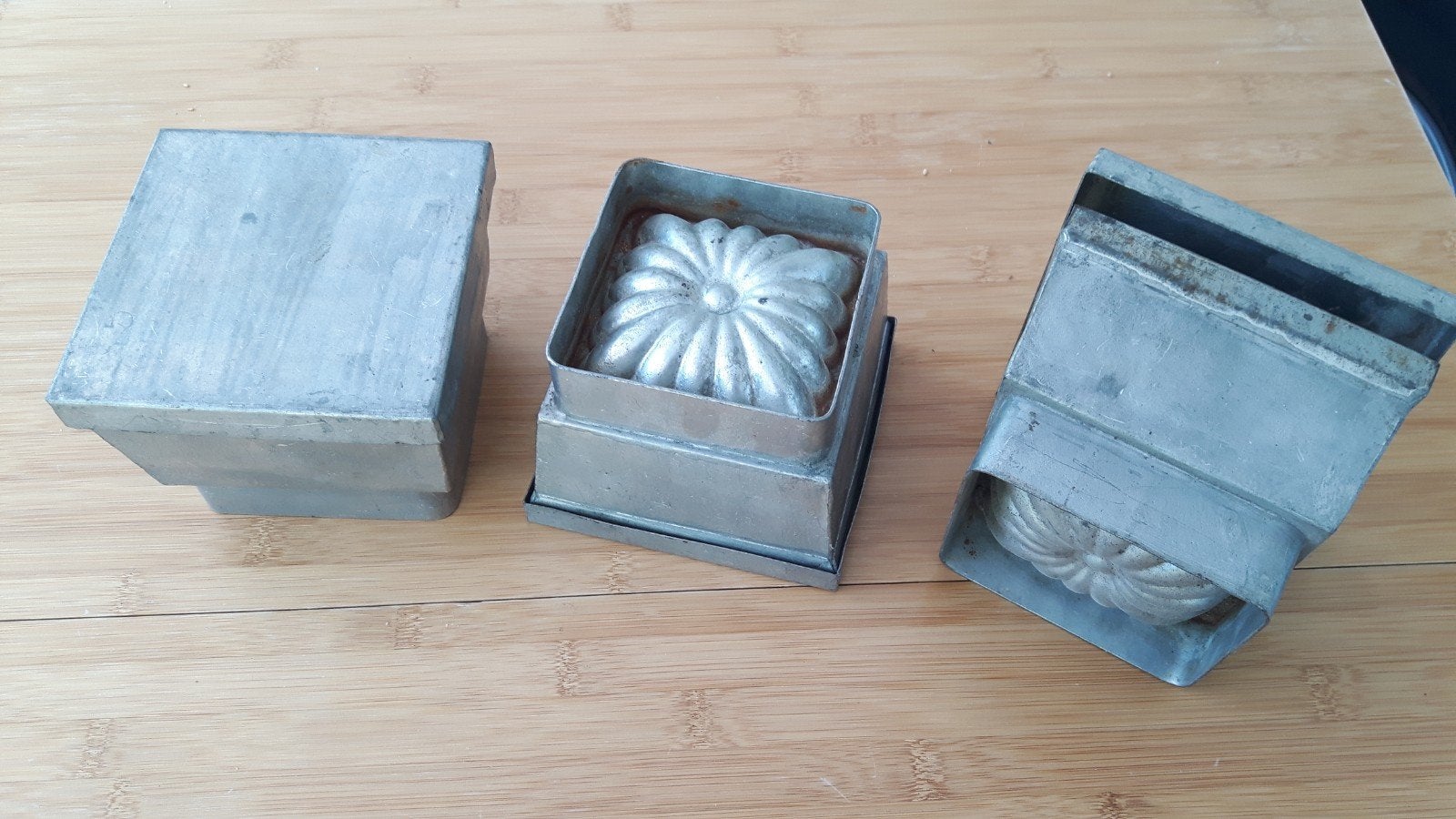 Metalen ijsvorm uit Frankrijk, Antiek en Kunst, Ophalen of Verzenden