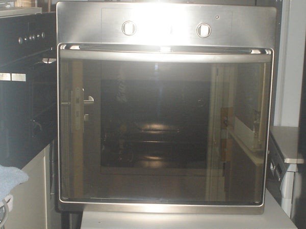 Ariston inbouwoven met grill – RVS, Witgoed en Apparatuur, Ophalen, Zo goed als nieuw