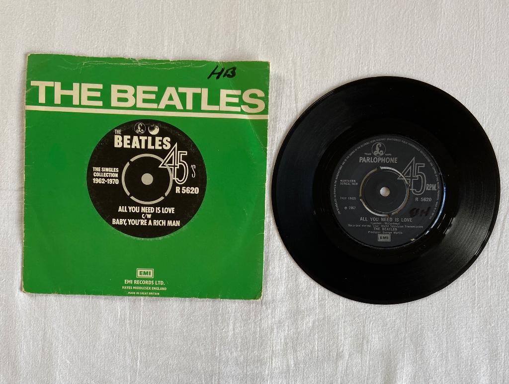 the Beatles - all you need is love, Ophalen of Verzenden, Gebruikt, Pop