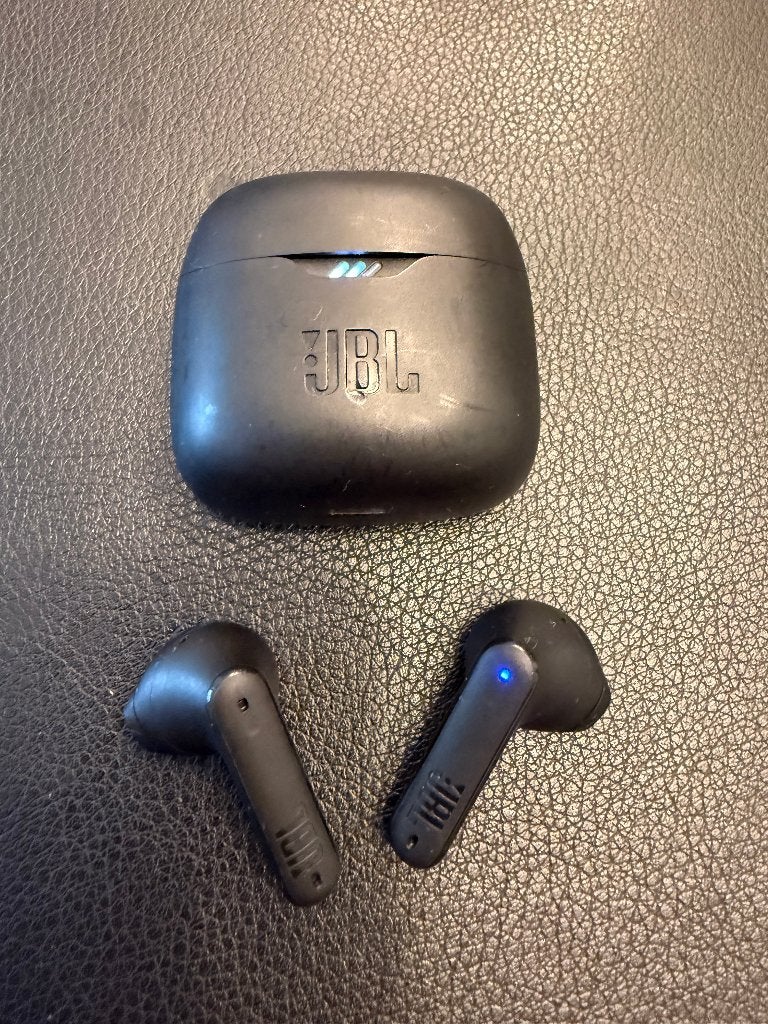 JBL Tune Flex Black Wireless Earbuds 2, Telecommunicatie, Mobiele telefoons | Oordopjes, Gebruikt, Zwart, Ophalen of Verzenden