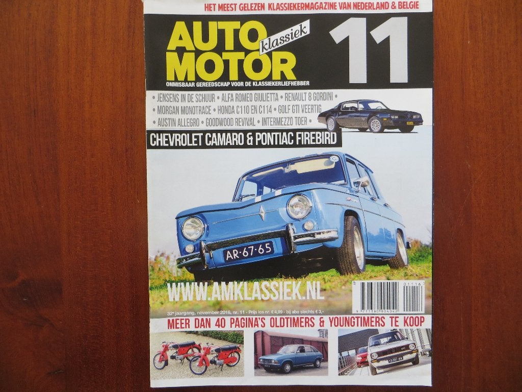 Auto Motor Klassiek 11 2016 Alfa Romeo Giulietta 2.0 Turbo, Ophalen of Verzenden, Nieuw, Alfa Romeo