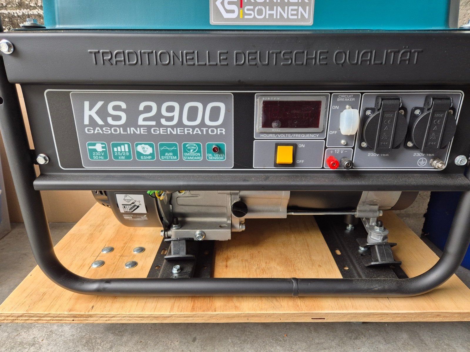 Konner & Sohnen KS 2900 Benzine Generator, Ophalen, Nieuw, Benzine