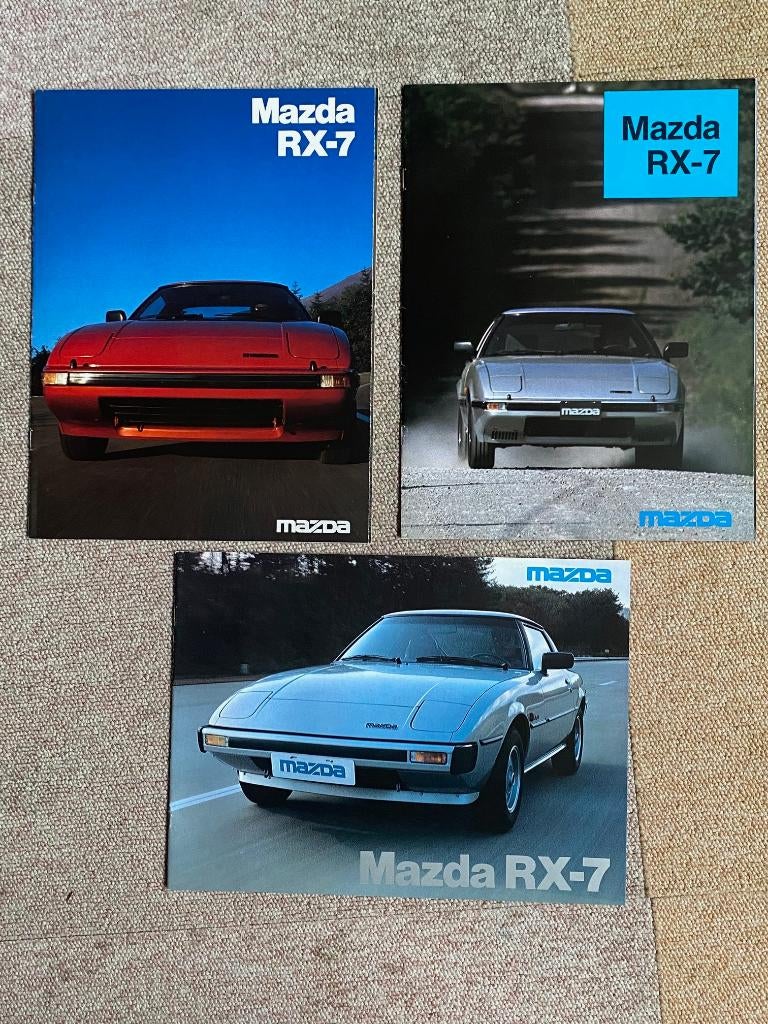 folder: MAZDA >> RX7, Boeken, Onbekend, Mazda, Ophalen of Verzenden, Zo goed als nieuw