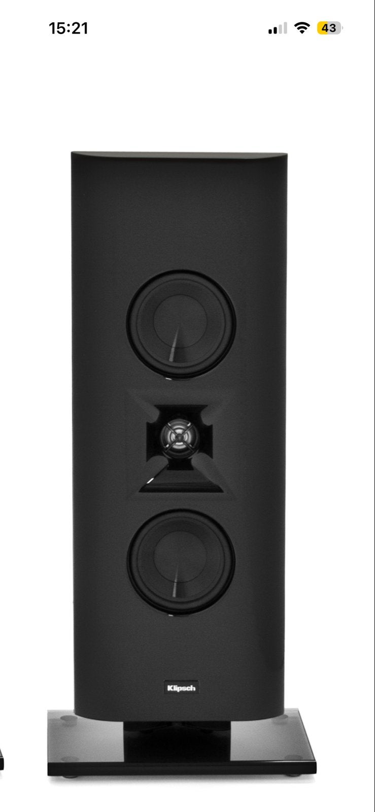 Klipsch  G-16  2X Vloerstaande Luidspreker - Zwart, Vloerstaande luidspreker, Nieuw, Ophalen of Verzenden, Geschikt voor surround/home cinema