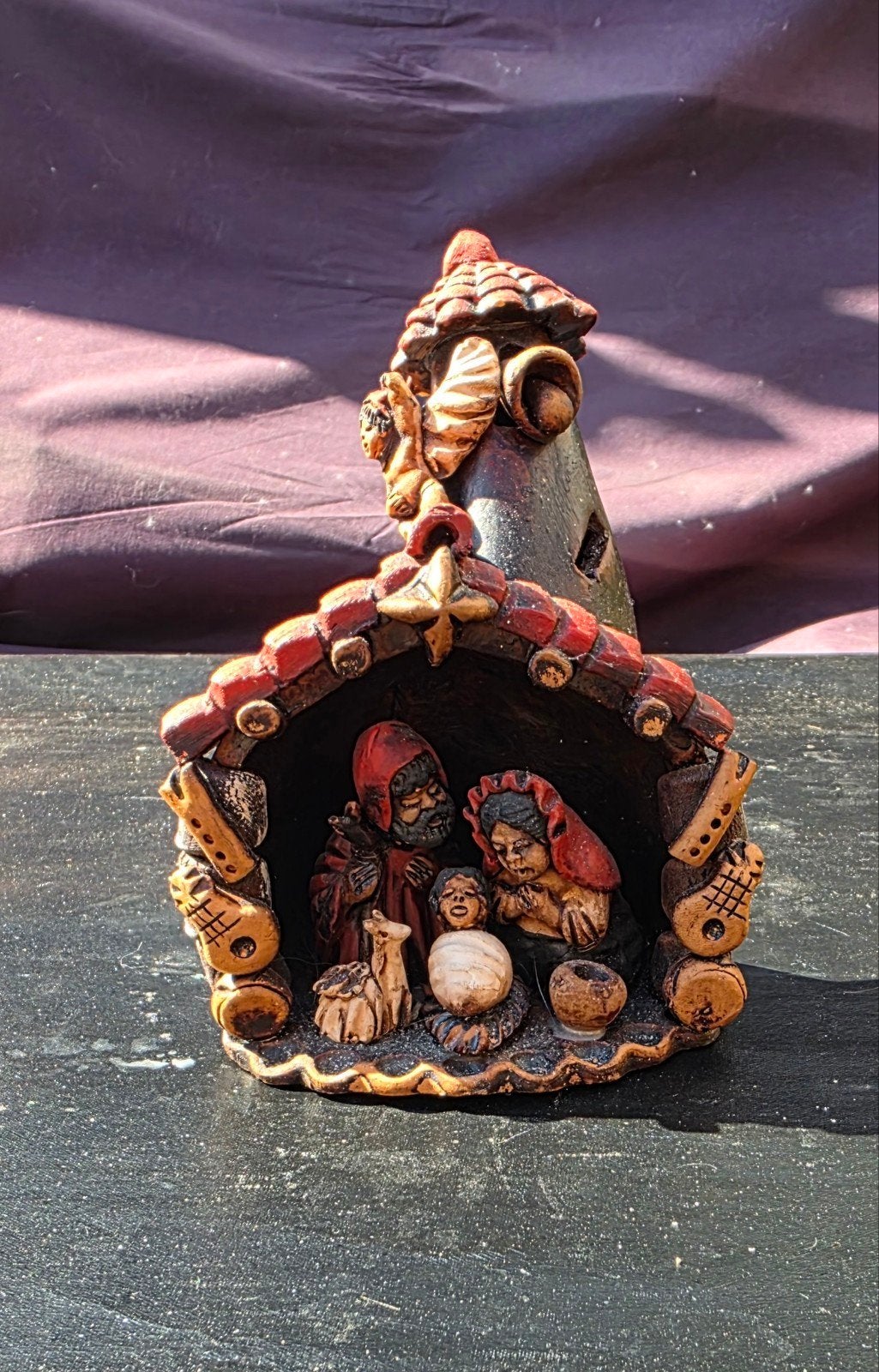 Unieke Kerststal - Handgemaakt in Peru, Ophalen of Verzenden