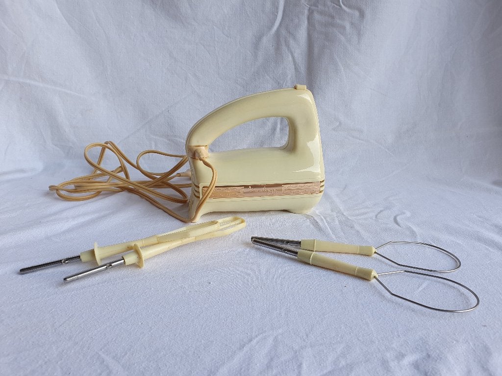 Kleine retro vintage design Moulinex mixer, Verzamelen, Ophalen of Verzenden, Huis en Inrichting