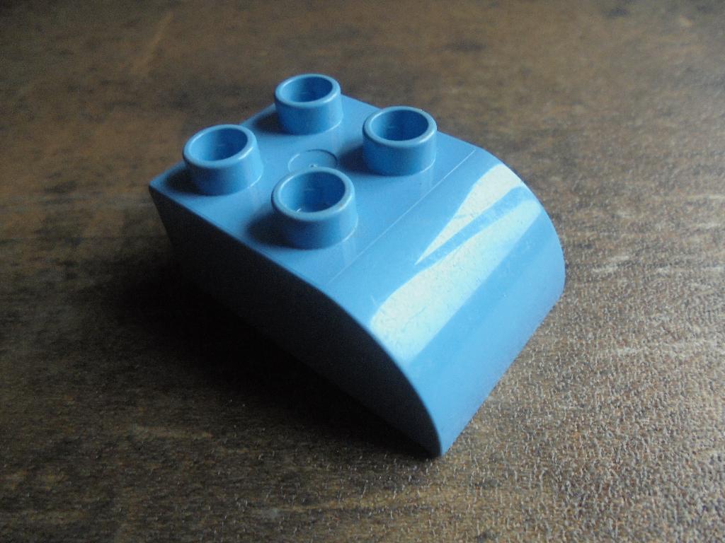 Lego Duplo Brick 2x3 Slope Curved (zie foto's), Ophalen of Verzenden, Gebruikt, Losse stenen, Duplo
