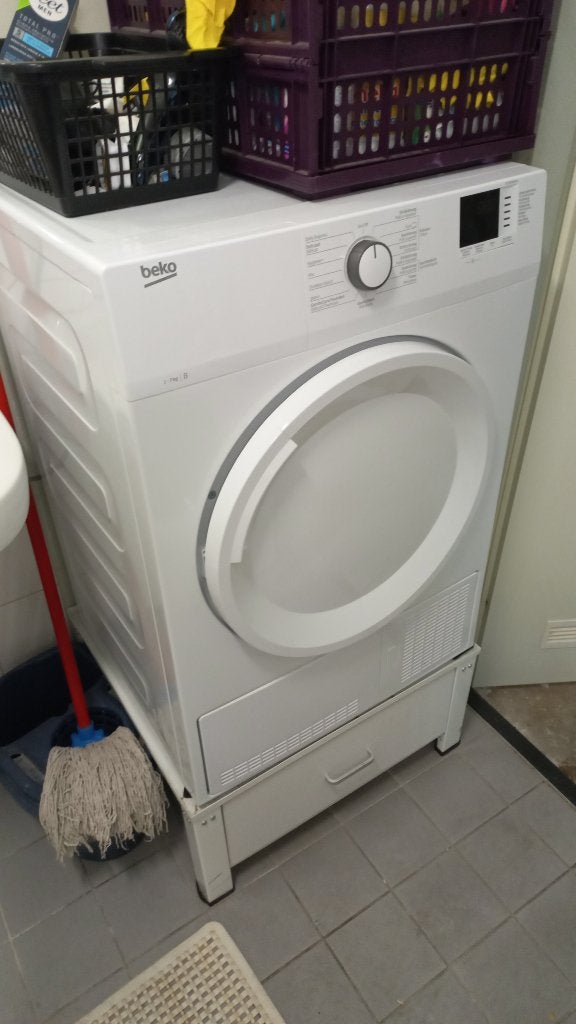 Beko droger, Ophalen, Gebruikt, 4 tot 6 kg, Anti-kreukfase