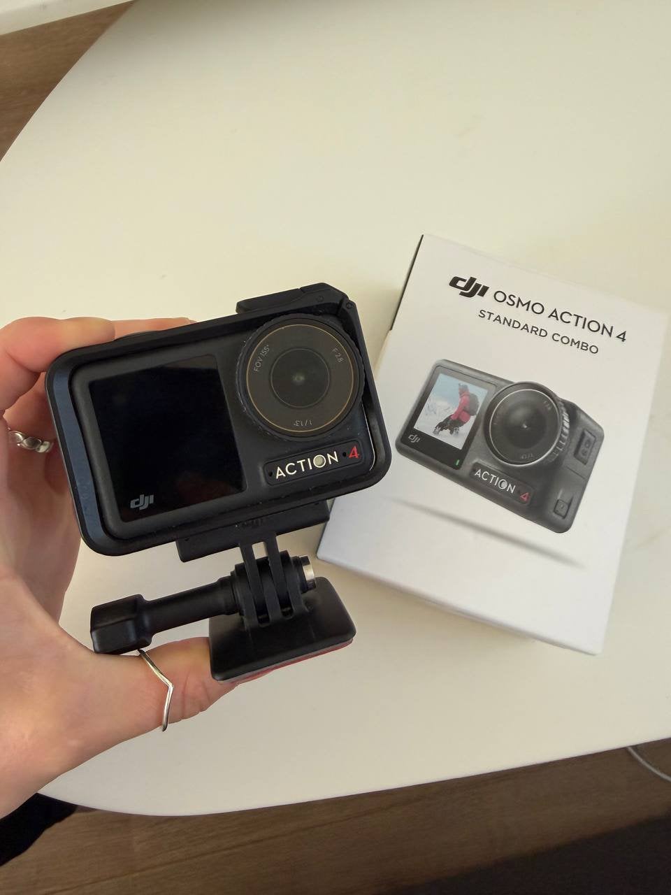 DJI Osmo Action 4 Standard Combo, Ophalen of Verzenden, Zo goed als nieuw, Overige merken