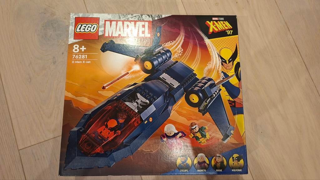 LEGO Marvel 76281 X-Men X-Jet, Inclusief minifiguren, Marvel, Lego, Nieuw