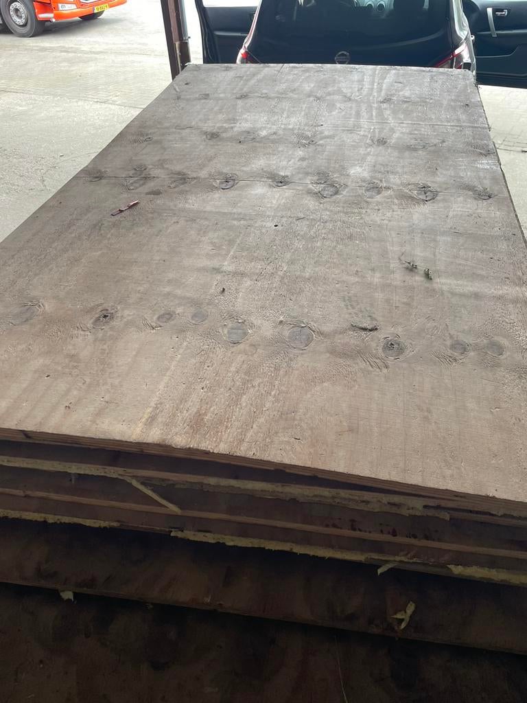Underlayment platen, Doe-het-zelf en Verbouw, Platen en Panelen, Ophalen, Zo goed als nieuw, Hout