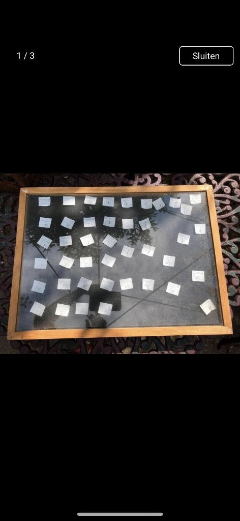 vitrine kist voor op markten oid, Ophalen of Verzenden, Zo goed als nieuw