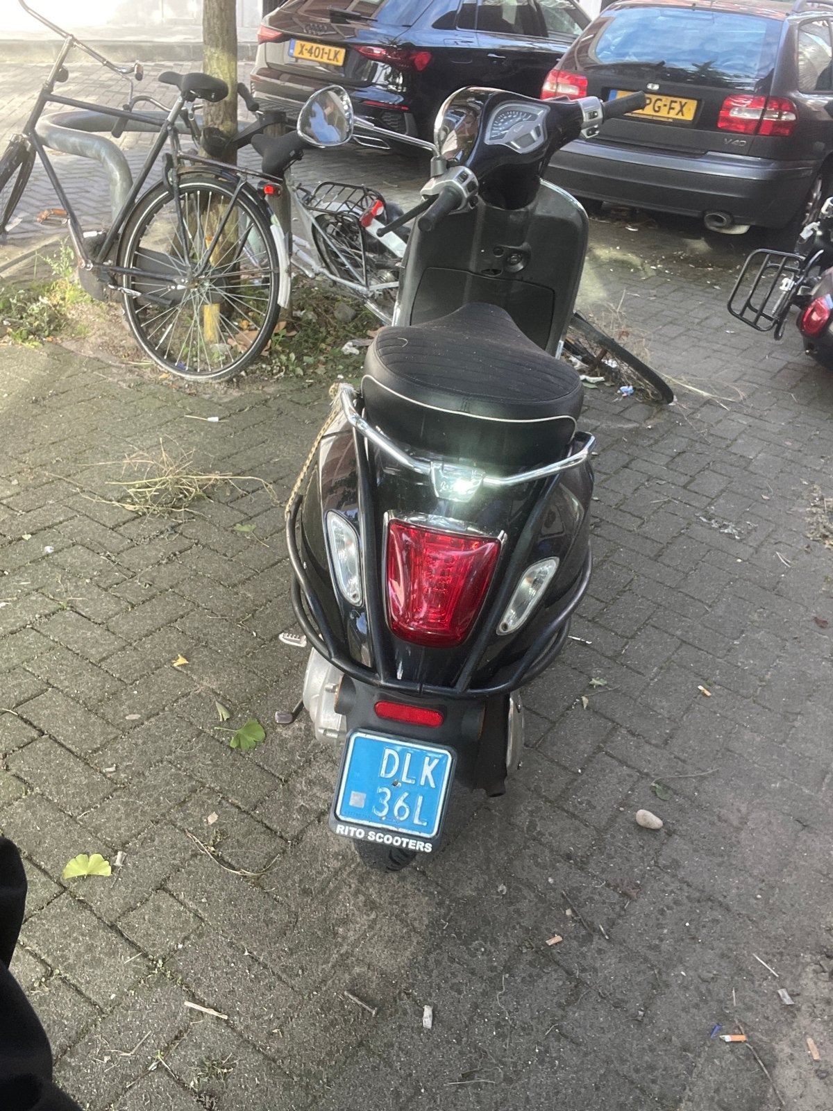 Vespa Primavera -500 minimaal, rijdt en remt!, Ophalen, Gebruikt, Benzine, Overige modellen